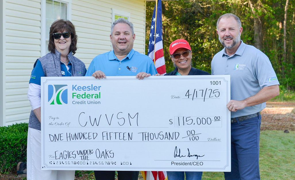 Eagles Under the Oaks Check Presentation
